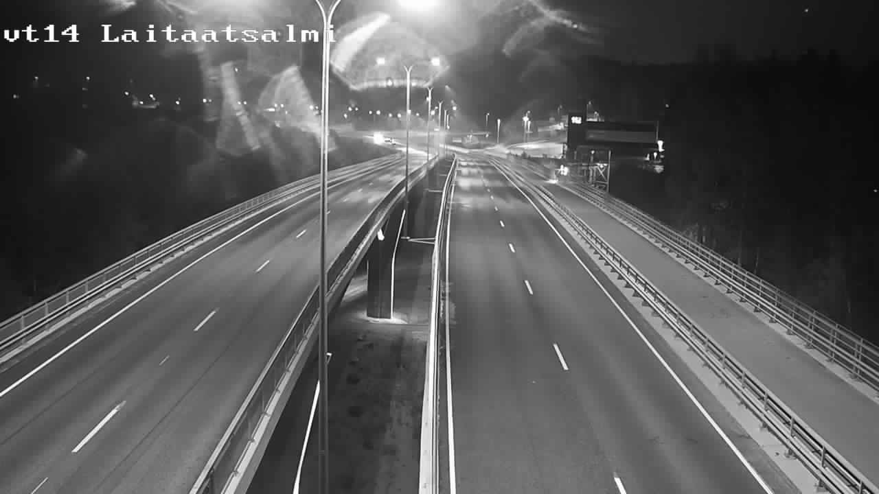 Weather Camera Image Väg 14 Nyslott, Laitaatsalmi, Savonlinna, Etelä-Savo