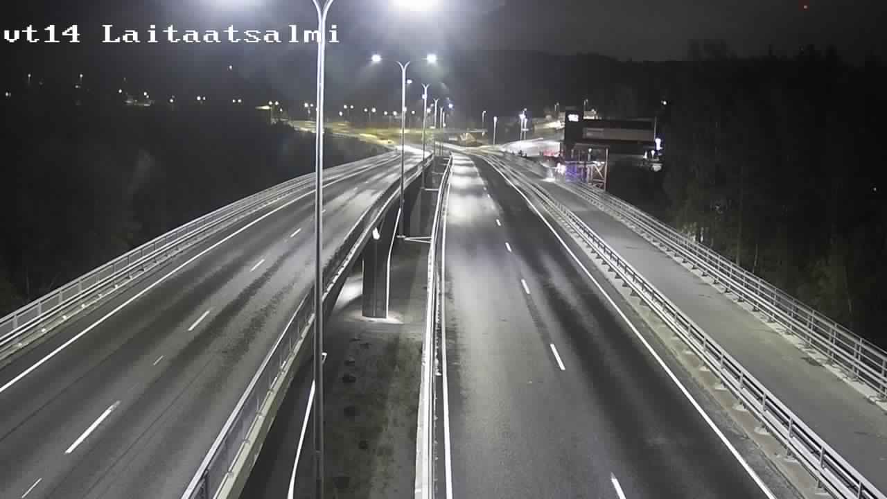 Weather Camera Image Väg 14 Nyslott, Laitaatsalmi, Savonlinna, Etelä-Savo