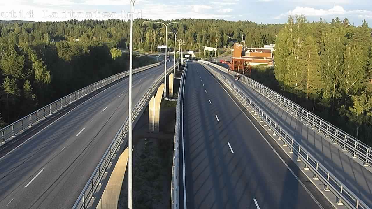 Kelikamerat Kuva Tie 14 Savonlinna, Laitaatsalmi silta, Savonlinna, Etelä-Savo