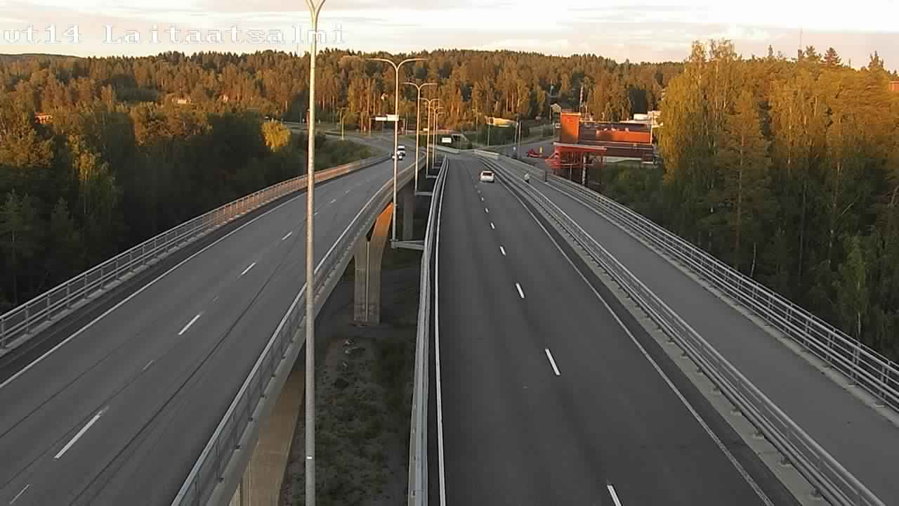 Kelikamerat Kuva Tie 14 Savonlinna, Laitaatsalmi silta, Savonlinna, Etelä-Savo