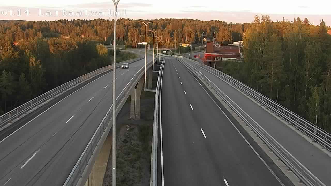 Kelikamerat Kuva Tie 14 Savonlinna, Laitaatsalmi silta, Savonlinna, Etelä-Savo