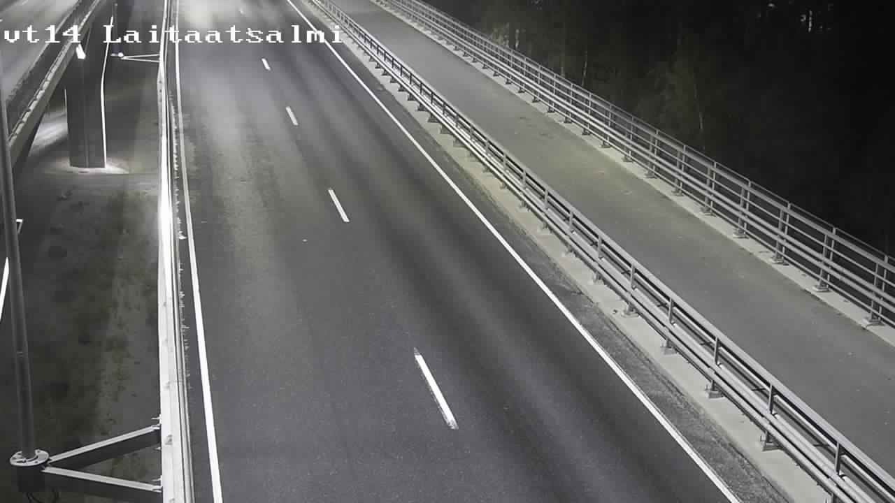Weather Camera Image Väg 14 Nyslott, Laitaatsalmi, Savonlinna, Etelä-Savo