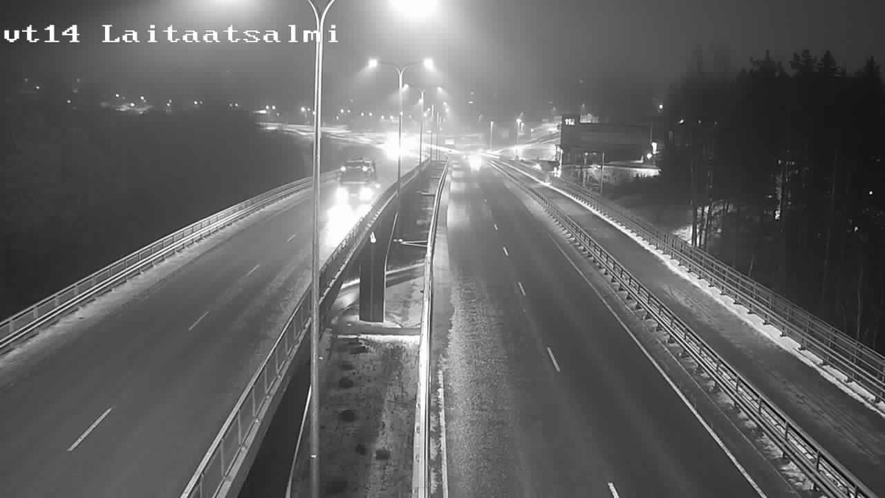 Weather Camera Image Väg 14 Nyslott, Laitaatsalmi, Savonlinna, Etelä-Savo