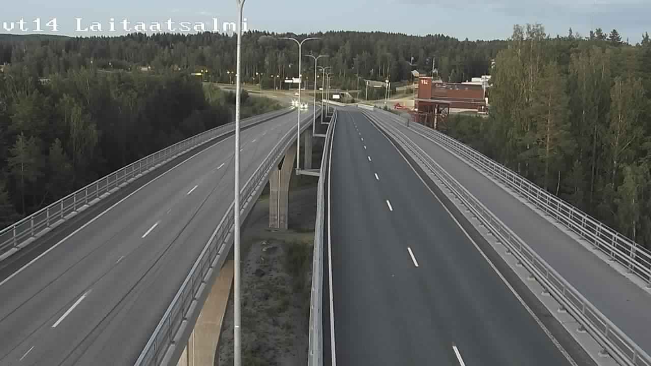 Kelikamerat Kuva Tie 14 Savonlinna, Laitaatsalmi silta, Savonlinna, Etelä-Savo