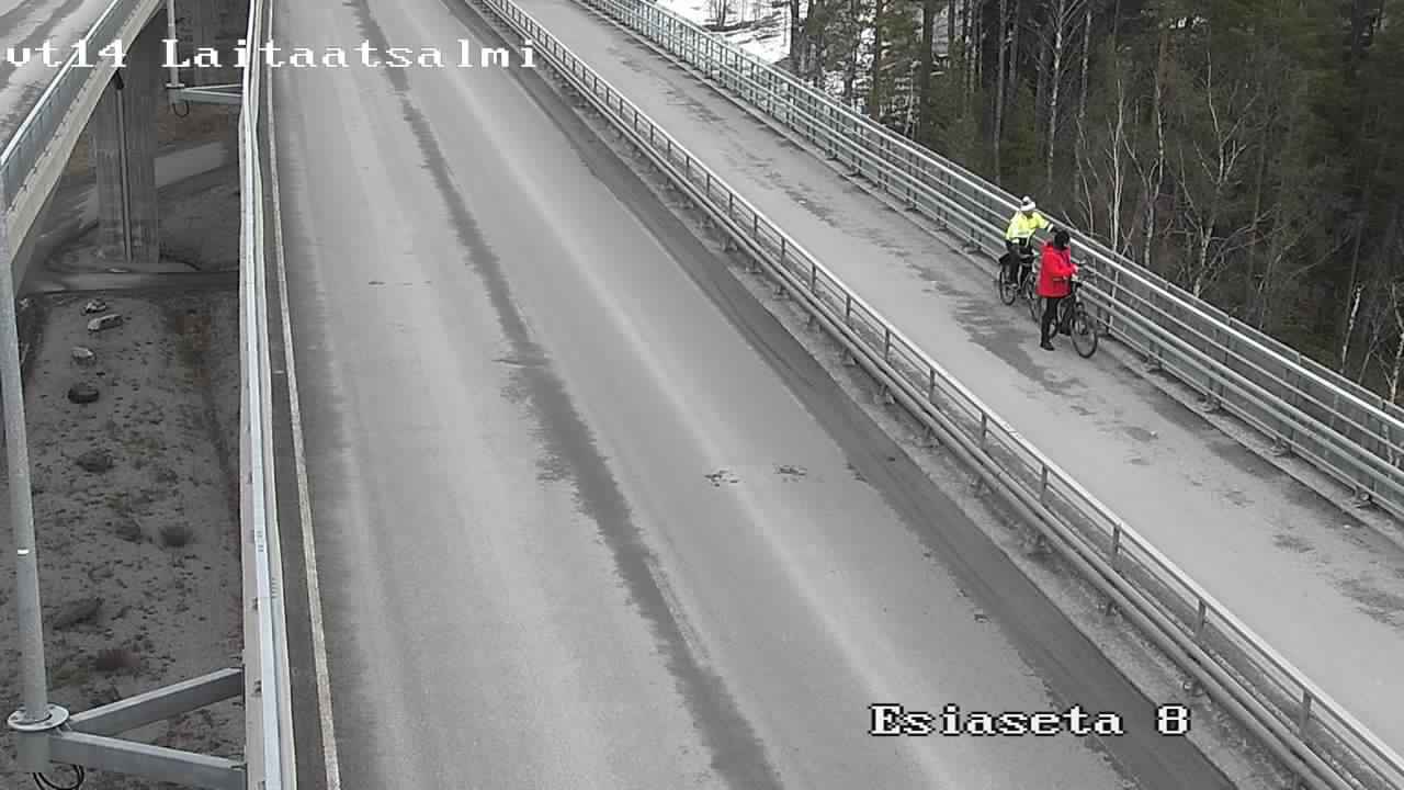 Kelikamerat Kuva Tie 14 Savonlinna, Laitaatsalmi silta, Savonlinna, Etelä-Savo