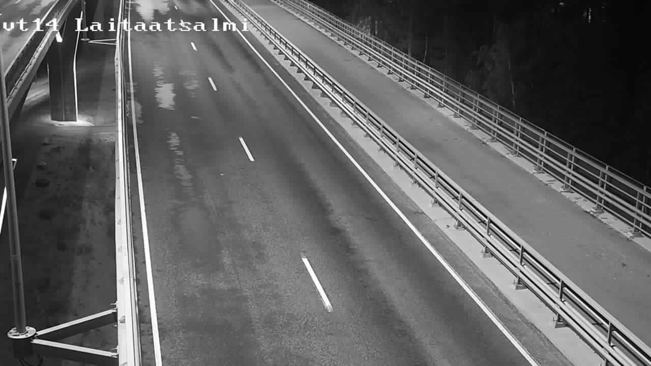 Weather Camera Image Väg 14 Nyslott, Laitaatsalmi, Savonlinna, Etelä-Savo