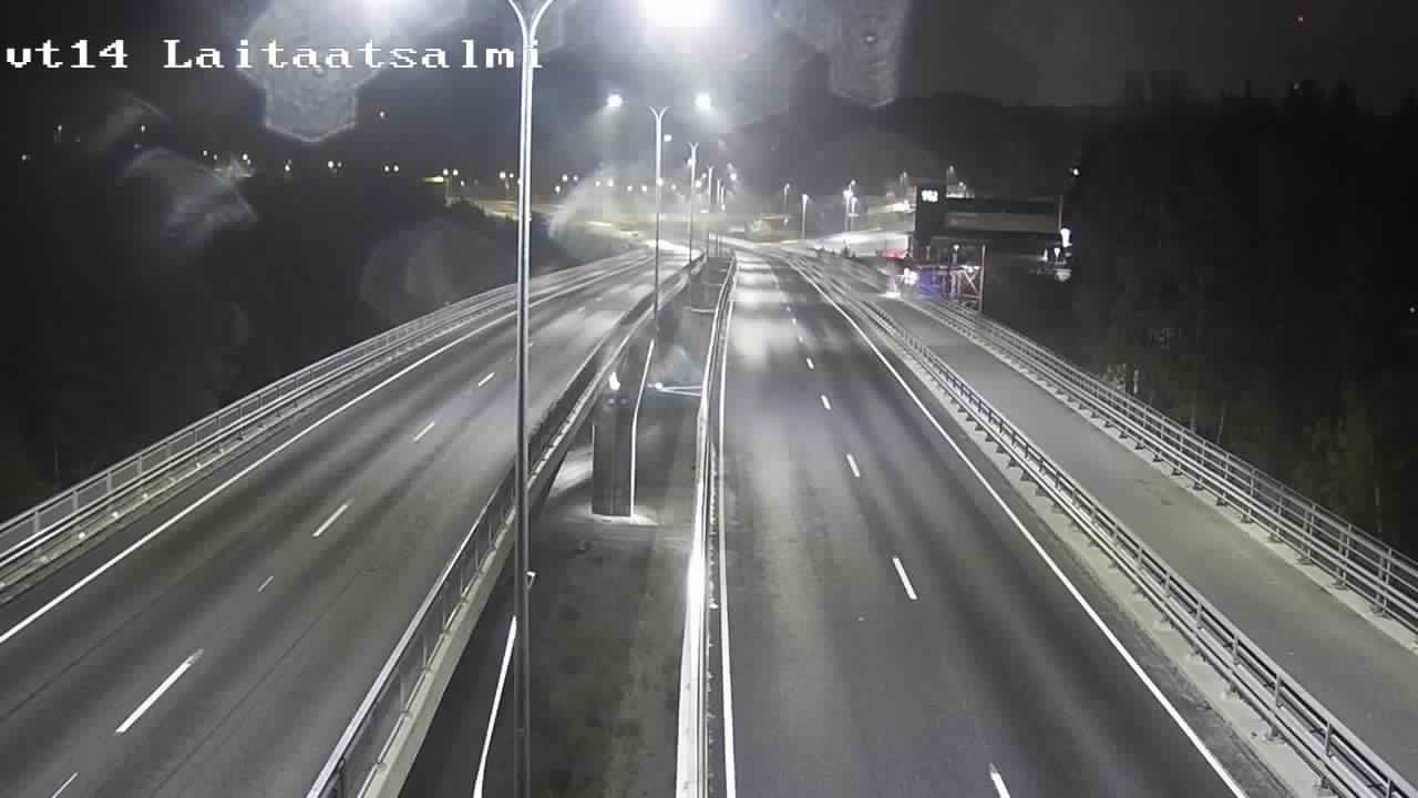 Weather Camera Image Väg 14 Nyslott, Laitaatsalmi, Savonlinna, Etelä-Savo