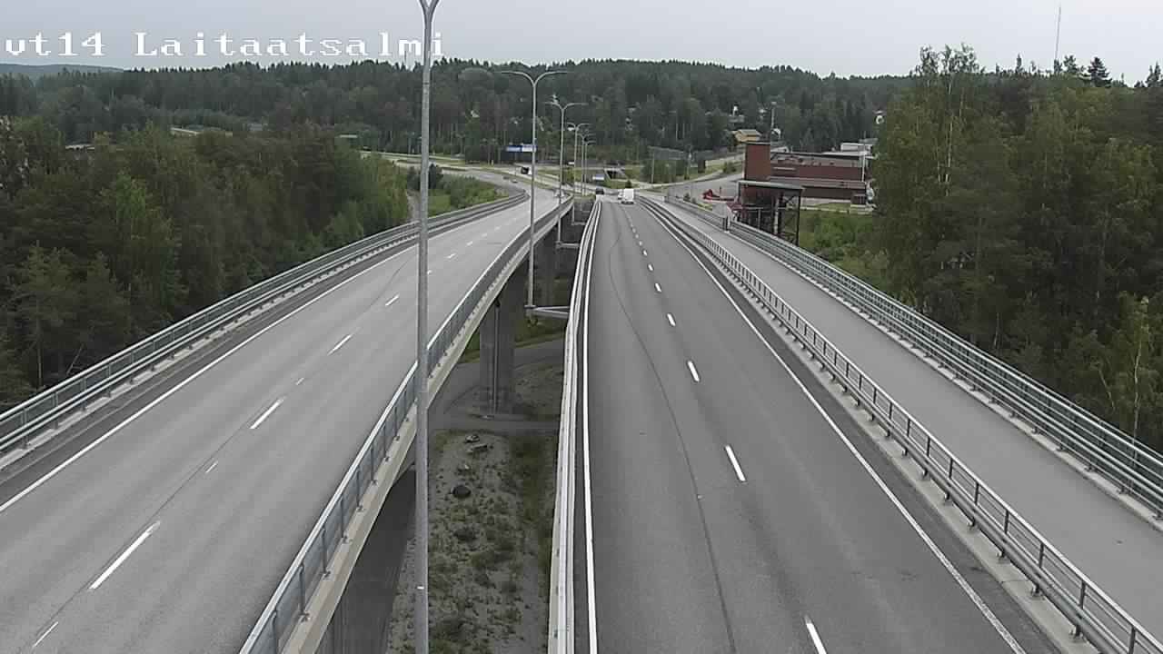 Kelikamerat Kuva Tie 14 Savonlinna, Laitaatsalmi silta, Savonlinna, Etelä-Savo