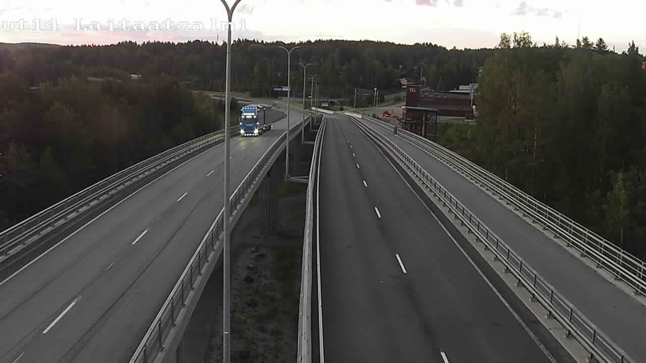 Kelikamerat Kuva Tie 14 Savonlinna, Laitaatsalmi silta, Savonlinna, Etelä-Savo