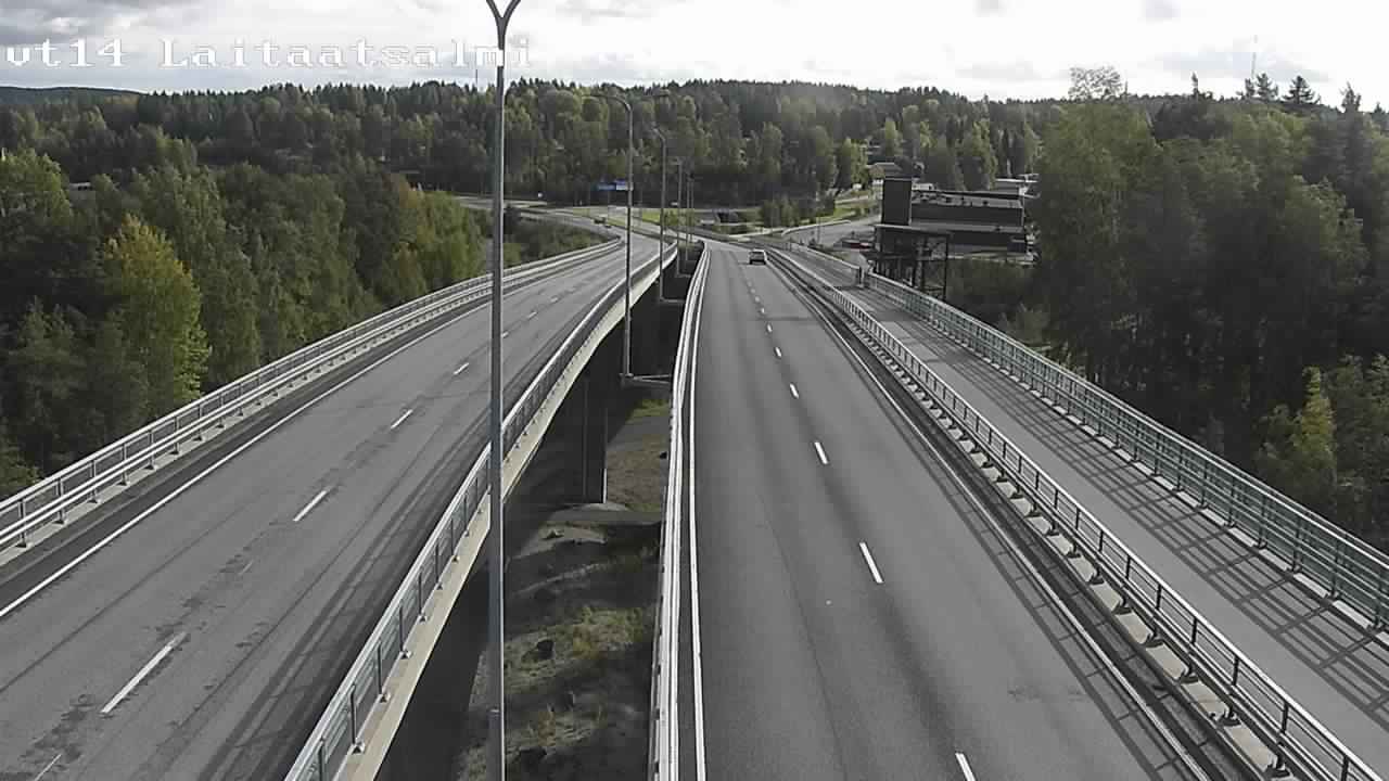 Kelikamerat Kuva Tie 14 Savonlinna, Laitaatsalmi silta, Savonlinna, Etelä-Savo