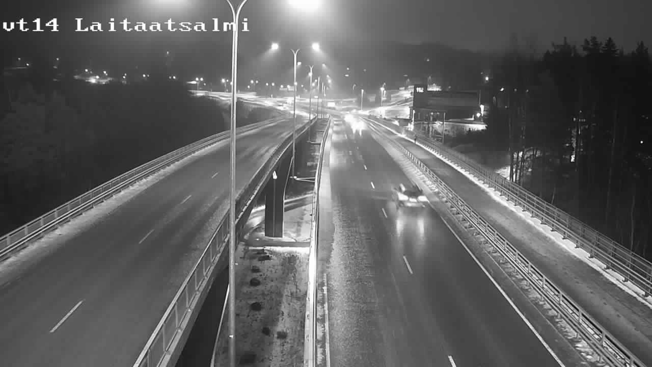 Weather Camera Image Väg 14 Nyslott, Laitaatsalmi, Savonlinna, Etelä-Savo