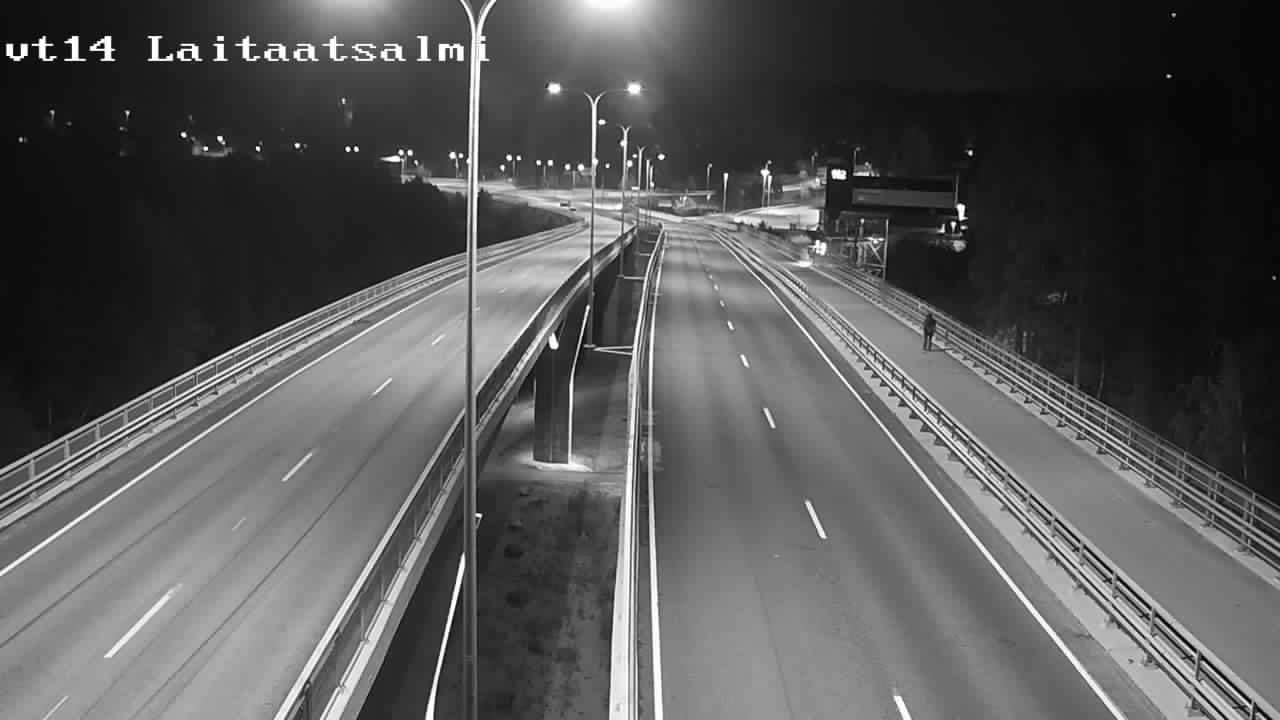 Weather Camera Image Väg 14 Nyslott, Laitaatsalmi, Savonlinna, Etelä-Savo