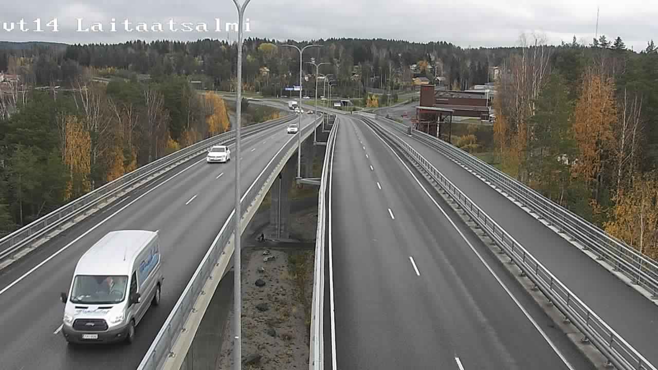 Kelikamerat Kuva Tie 14 Savonlinna, Laitaatsalmi silta, Savonlinna, Etelä-Savo