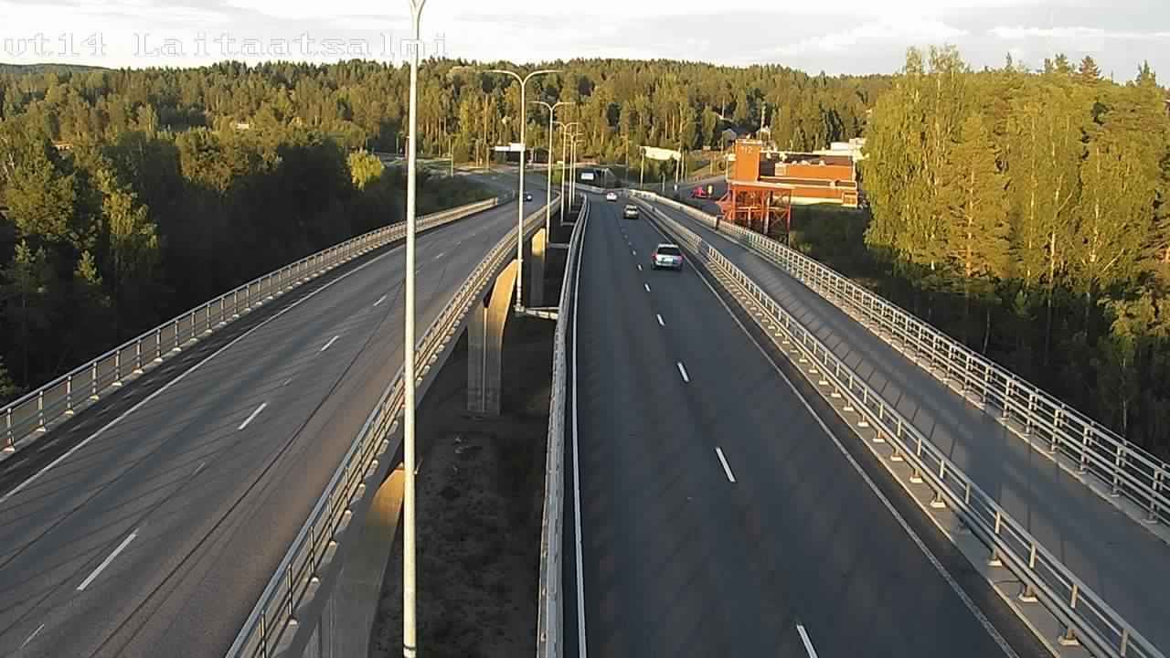 Kelikamerat Kuva Tie 14 Savonlinna, Laitaatsalmi silta, Savonlinna, Etelä-Savo