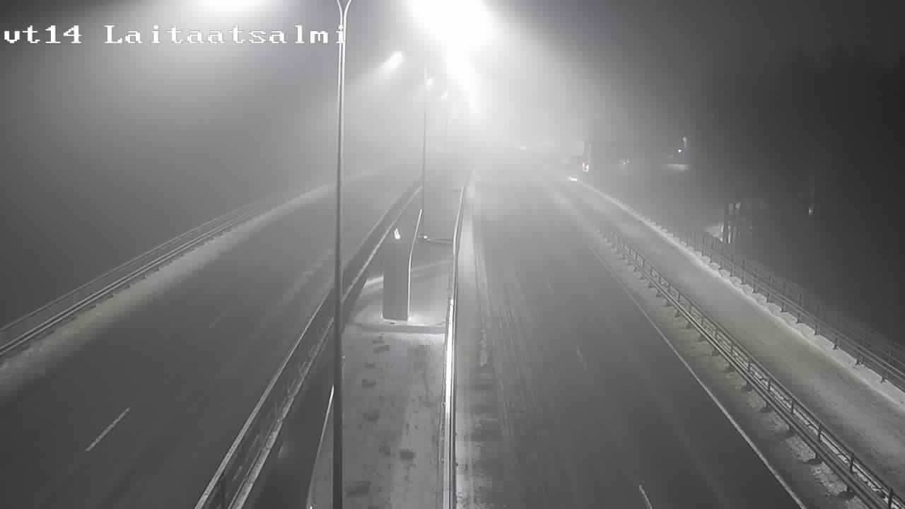 Weather Camera Image Väg 14 Nyslott, Laitaatsalmi, Savonlinna, Etelä-Savo