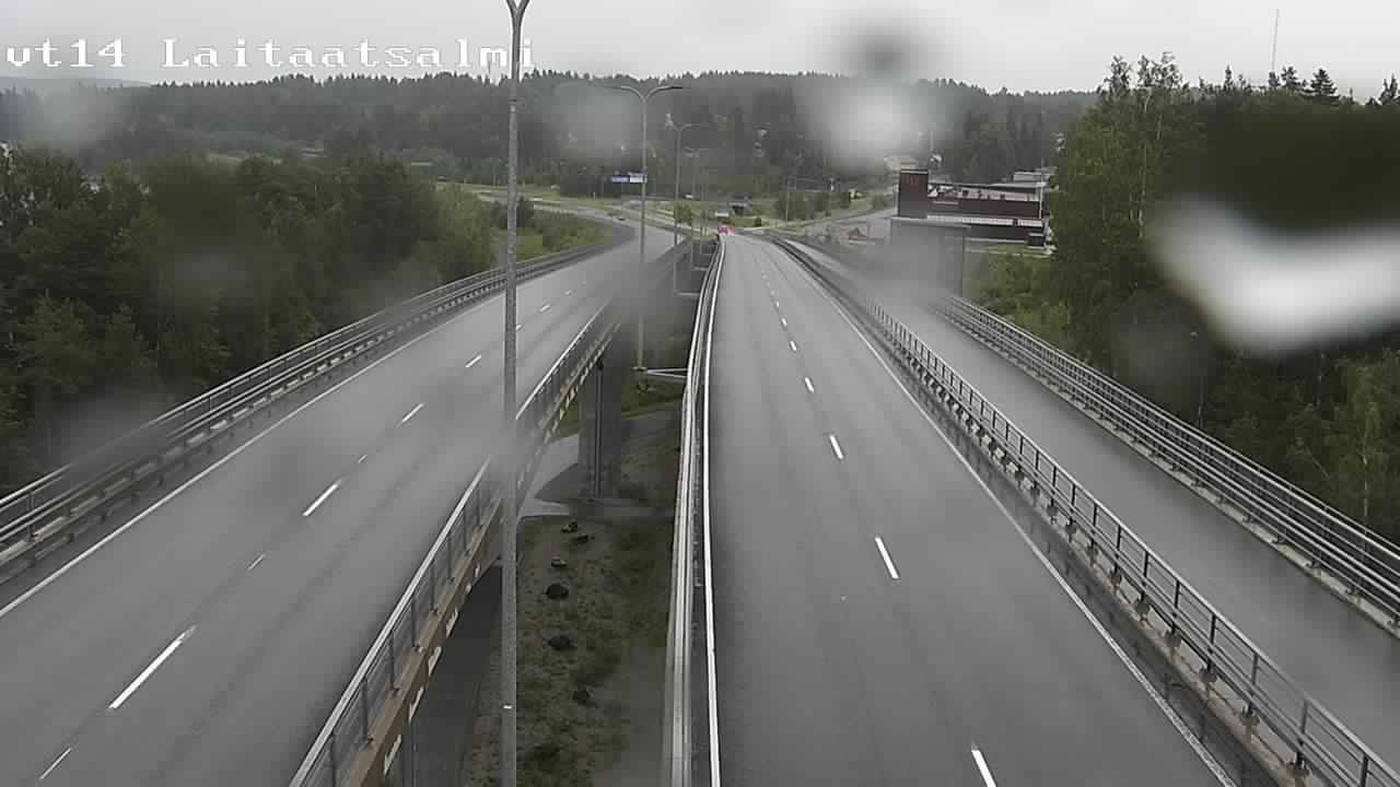 Kelikamerat Kuva Tie 14 Savonlinna, Laitaatsalmi silta, Savonlinna, Etelä-Savo