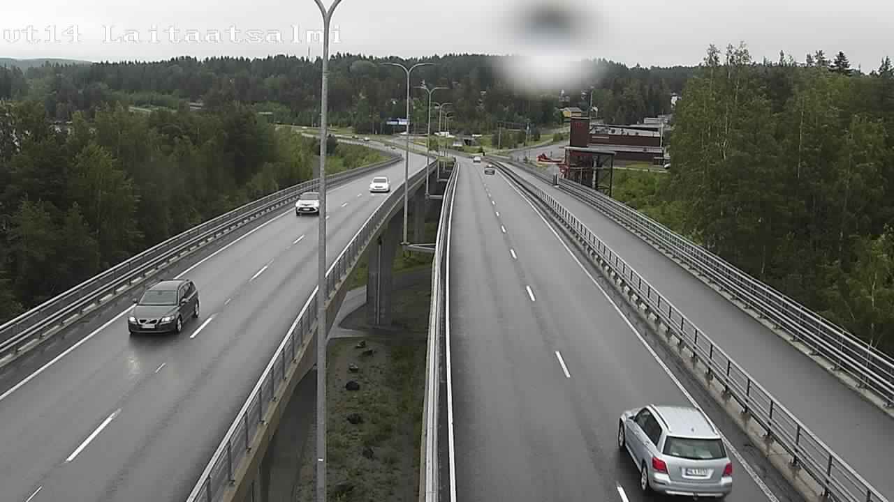 Weather Camera Image Road 14 Savonlinna, Laitaatsalmi, Savonlinna, Etelä-Savo