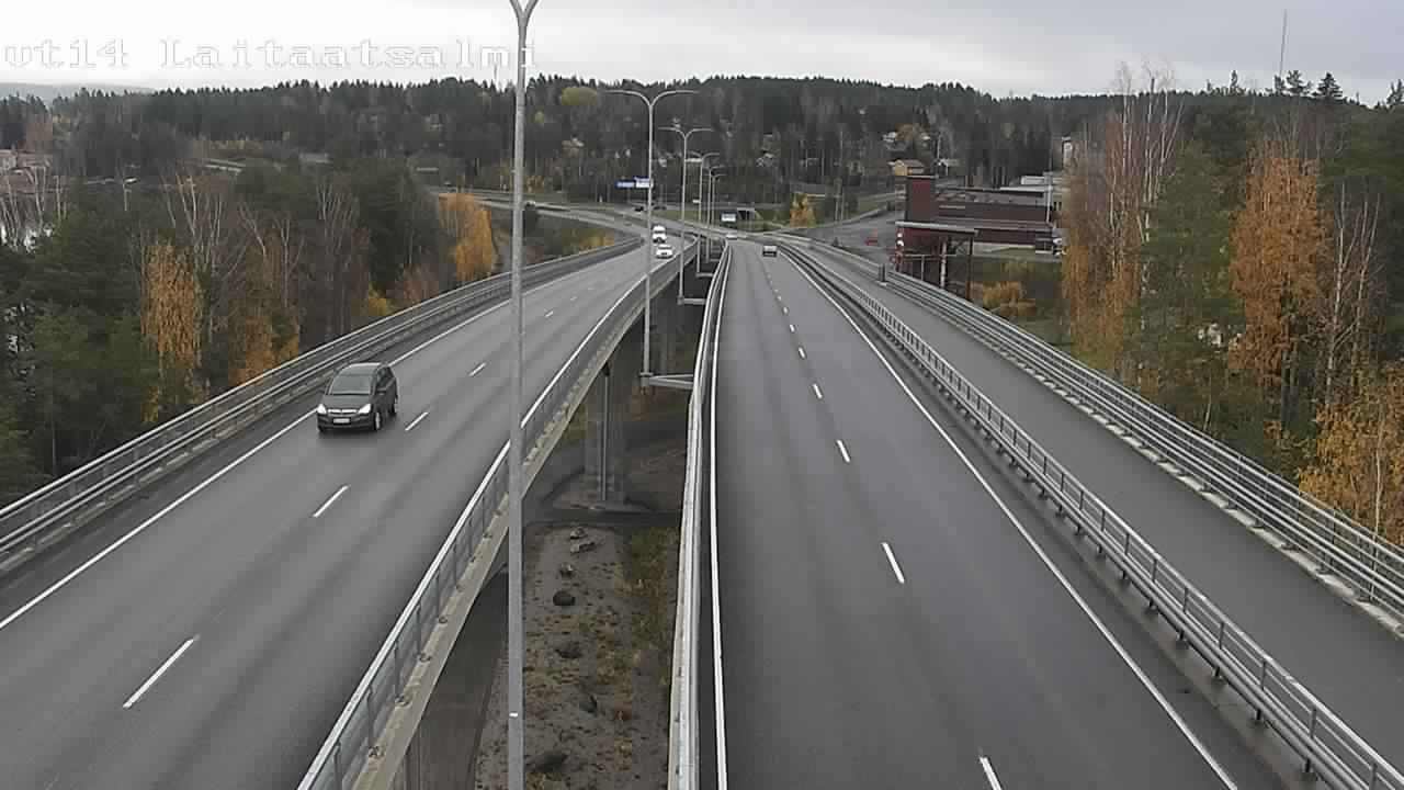 Kelikamerat Kuva Tie 14 Savonlinna, Laitaatsalmi silta, Savonlinna, Etelä-Savo