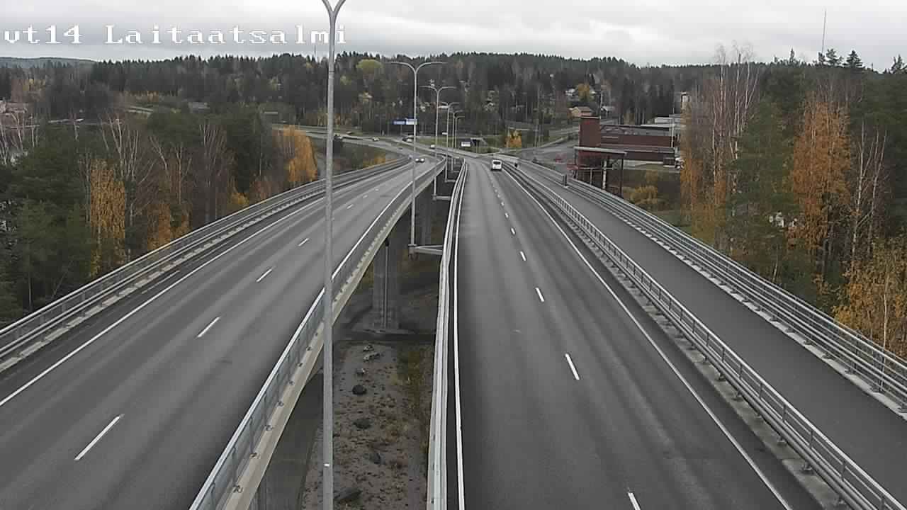 Kelikamerat Kuva Tie 14 Savonlinna, Laitaatsalmi silta, Savonlinna, Etelä-Savo