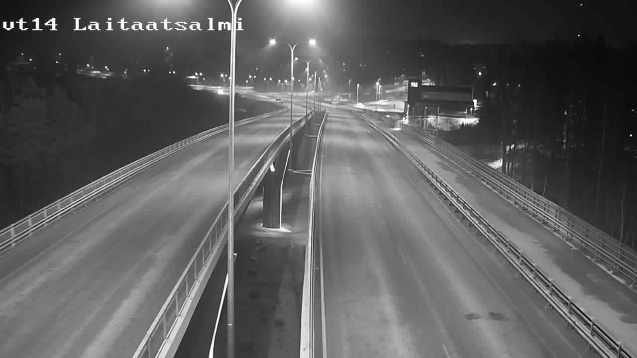 Weather Camera Image Väg 14 Nyslott, Laitaatsalmi, Savonlinna, Etelä-Savo