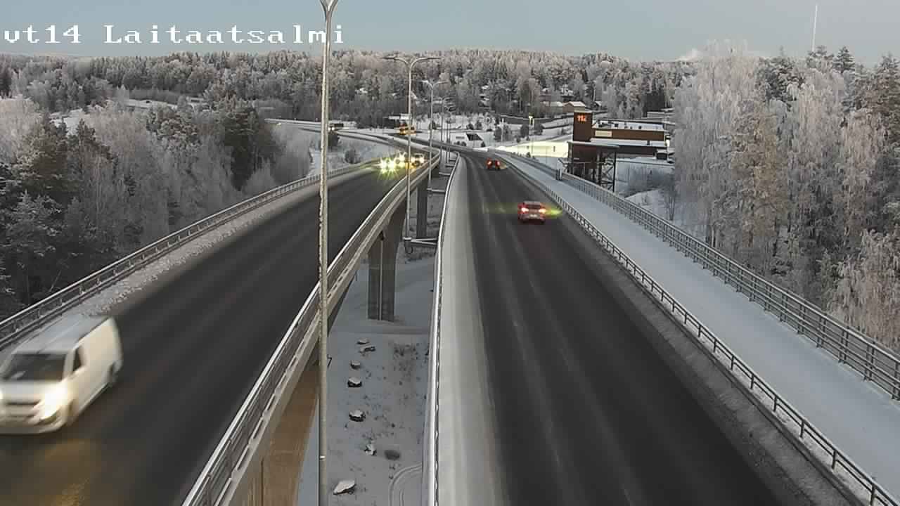 Kelikamerat Kuva Tie 14 Savonlinna, Laitaatsalmi silta, Savonlinna, Etelä-Savo