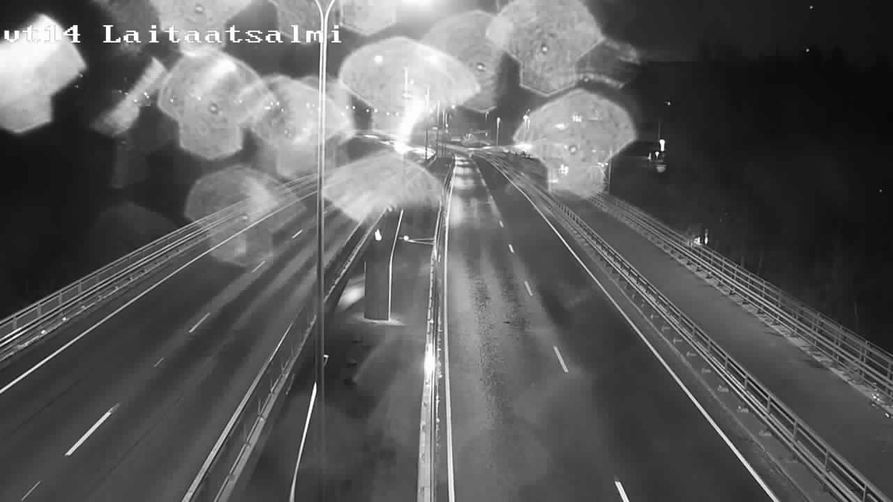 Weather Camera Image Väg 14 Nyslott, Laitaatsalmi, Savonlinna, Etelä-Savo