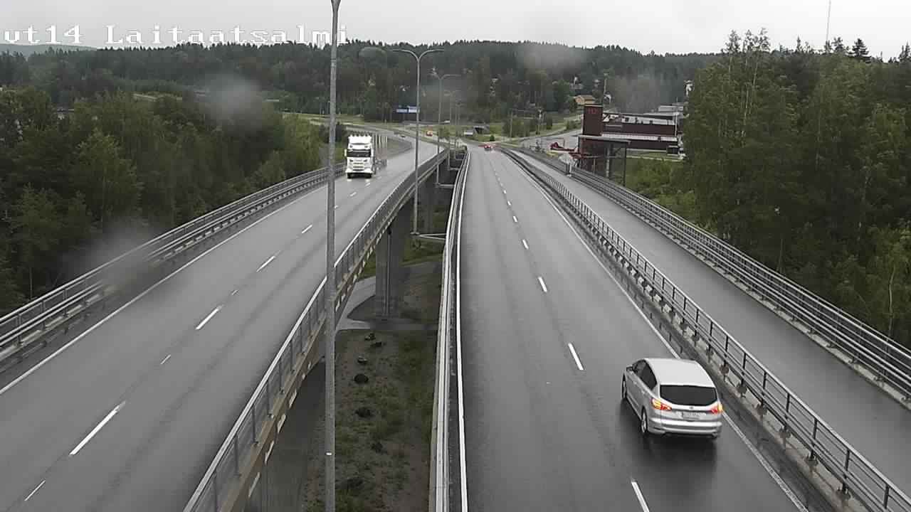 Kelikamerat Kuva Tie 14 Savonlinna, Laitaatsalmi silta, Savonlinna, Etelä-Savo