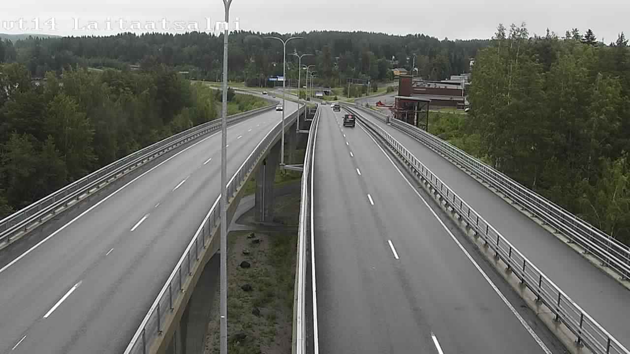 Weather Camera Image Road 14 Savonlinna, Laitaatsalmi, Savonlinna, Etelä-Savo