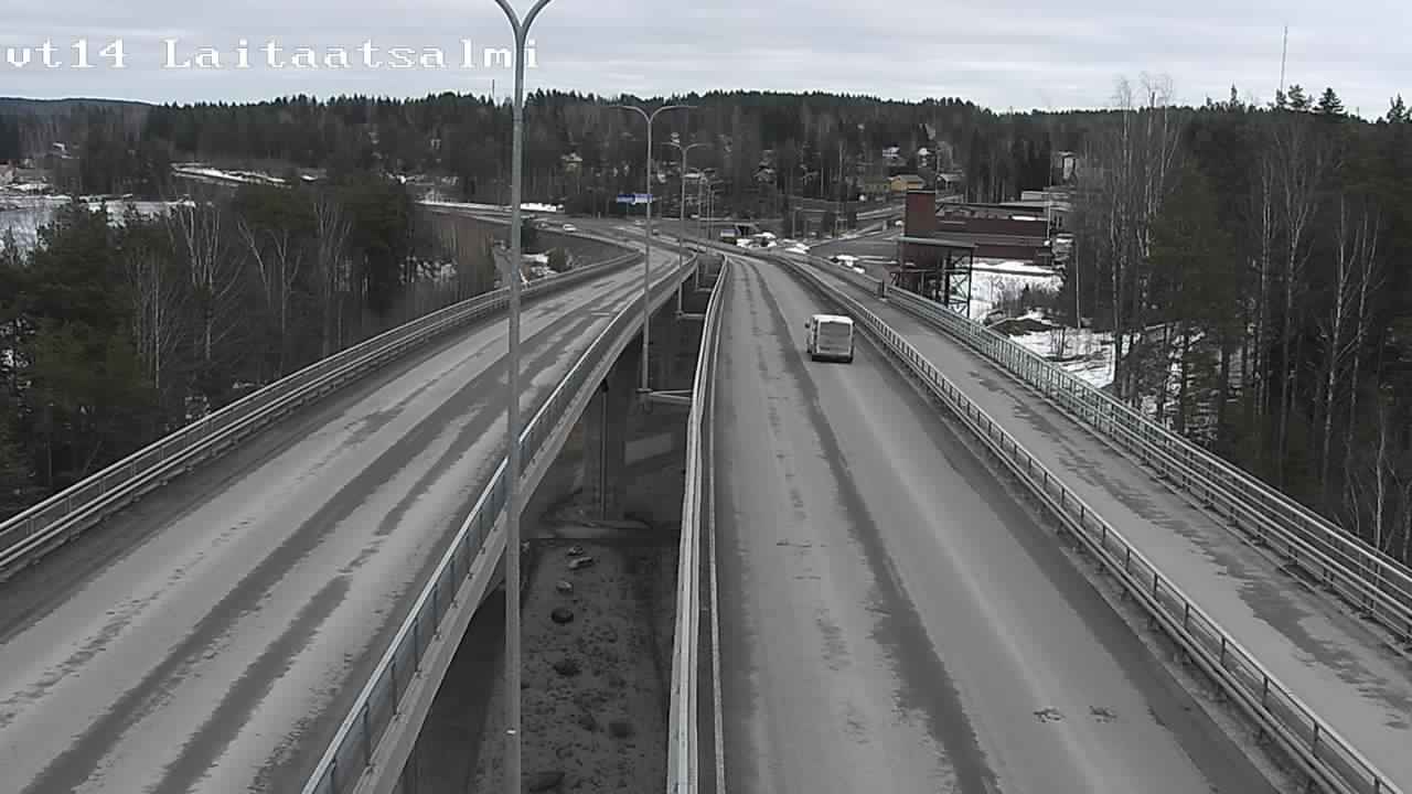 Kelikamerat Kuva Tie 14 Savonlinna, Laitaatsalmi silta, Savonlinna, Etelä-Savo