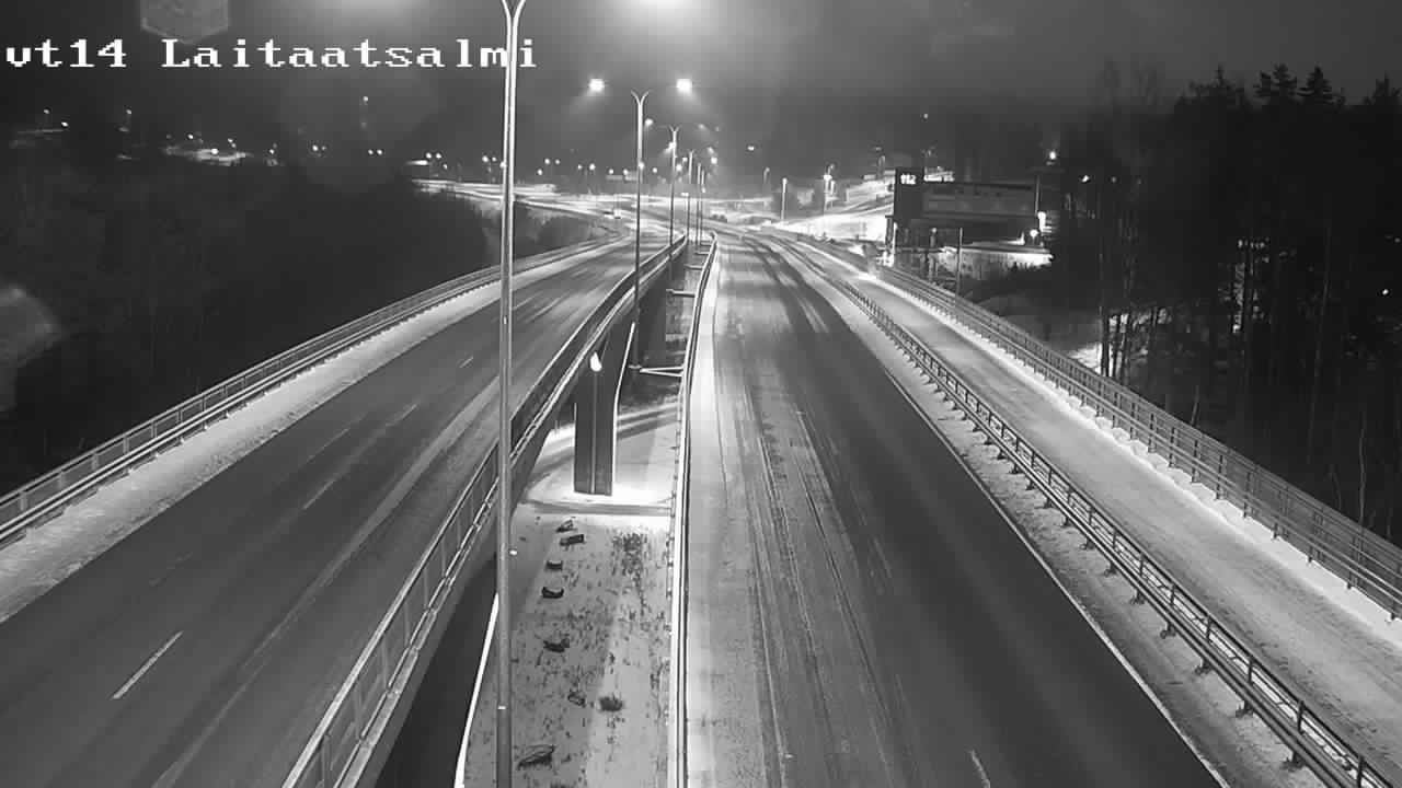 Weather Camera Image Väg 14 Nyslott, Laitaatsalmi, Savonlinna, Etelä-Savo