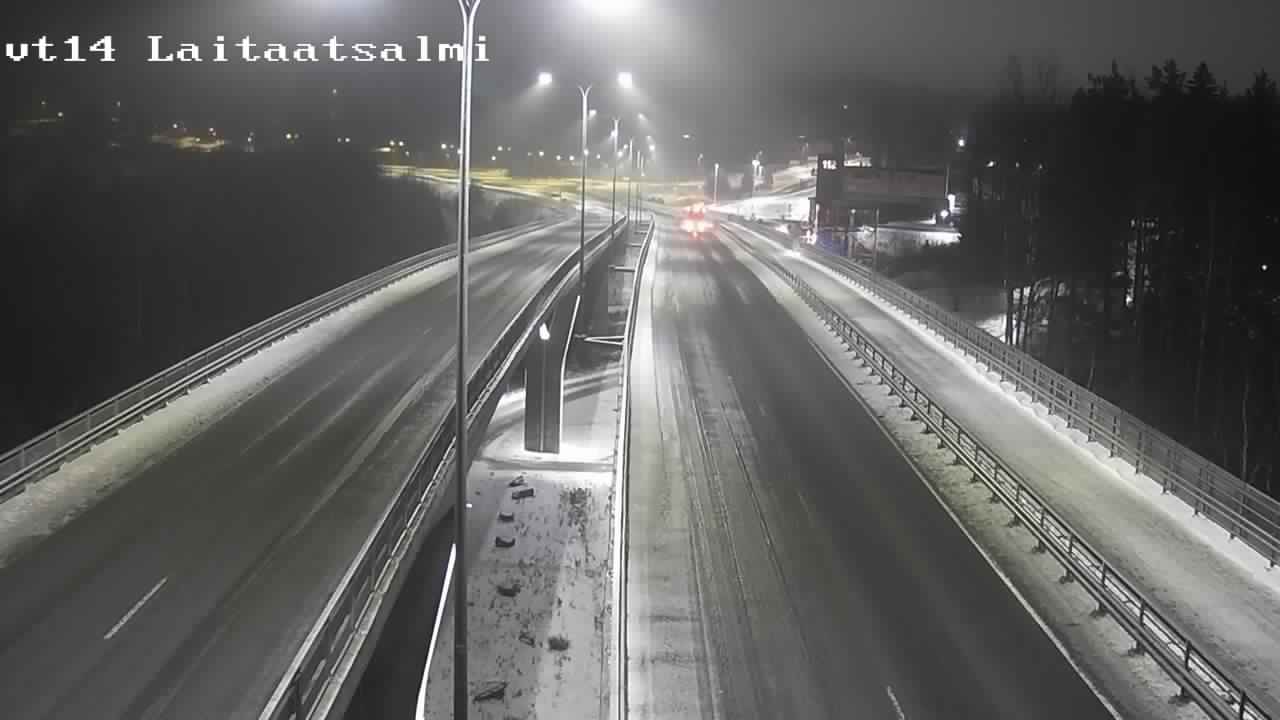 Weather Camera Image Road 14 Savonlinna, Laitaatsalmi, Savonlinna, Etelä-Savo