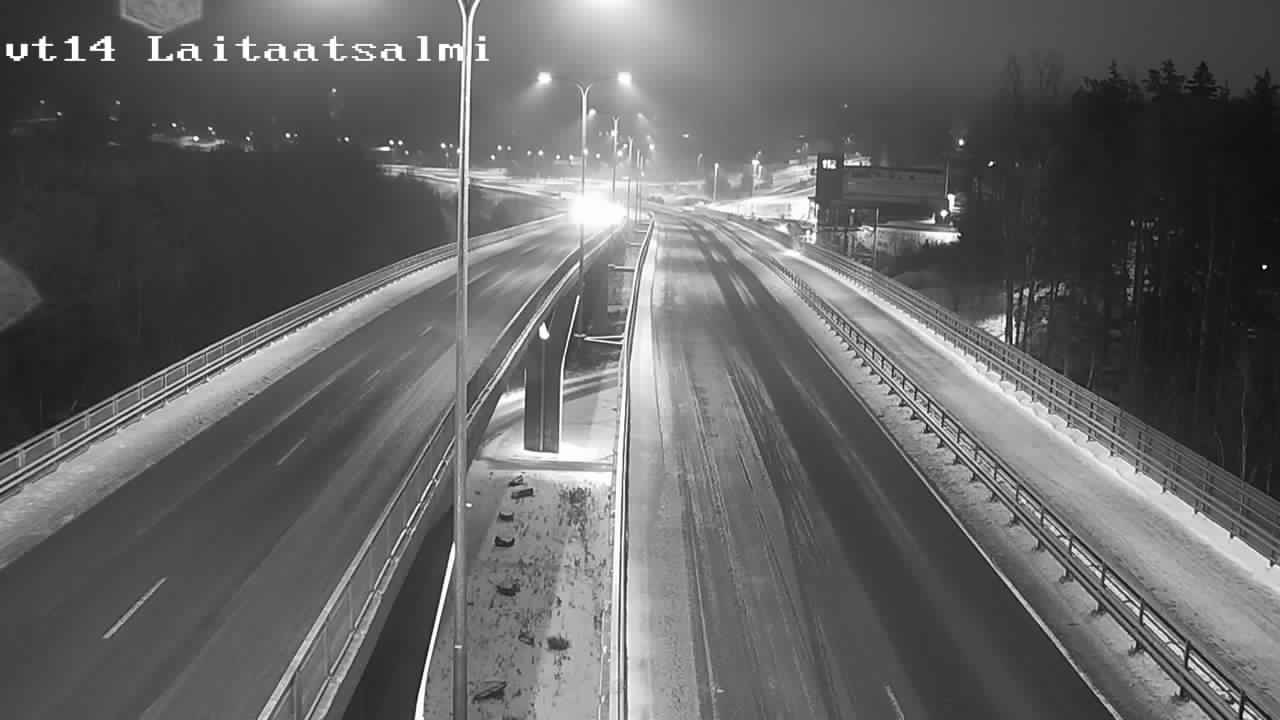 Weather Camera Image Väg 14 Nyslott, Laitaatsalmi, Savonlinna, Etelä-Savo