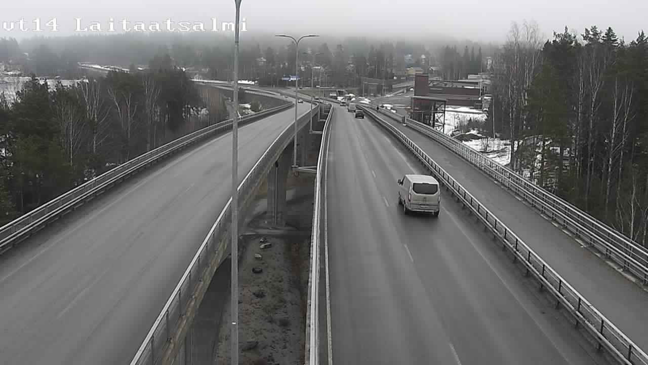 Kelikamerat Kuva Tie 14 Savonlinna, Laitaatsalmi silta, Savonlinna, Etelä-Savo