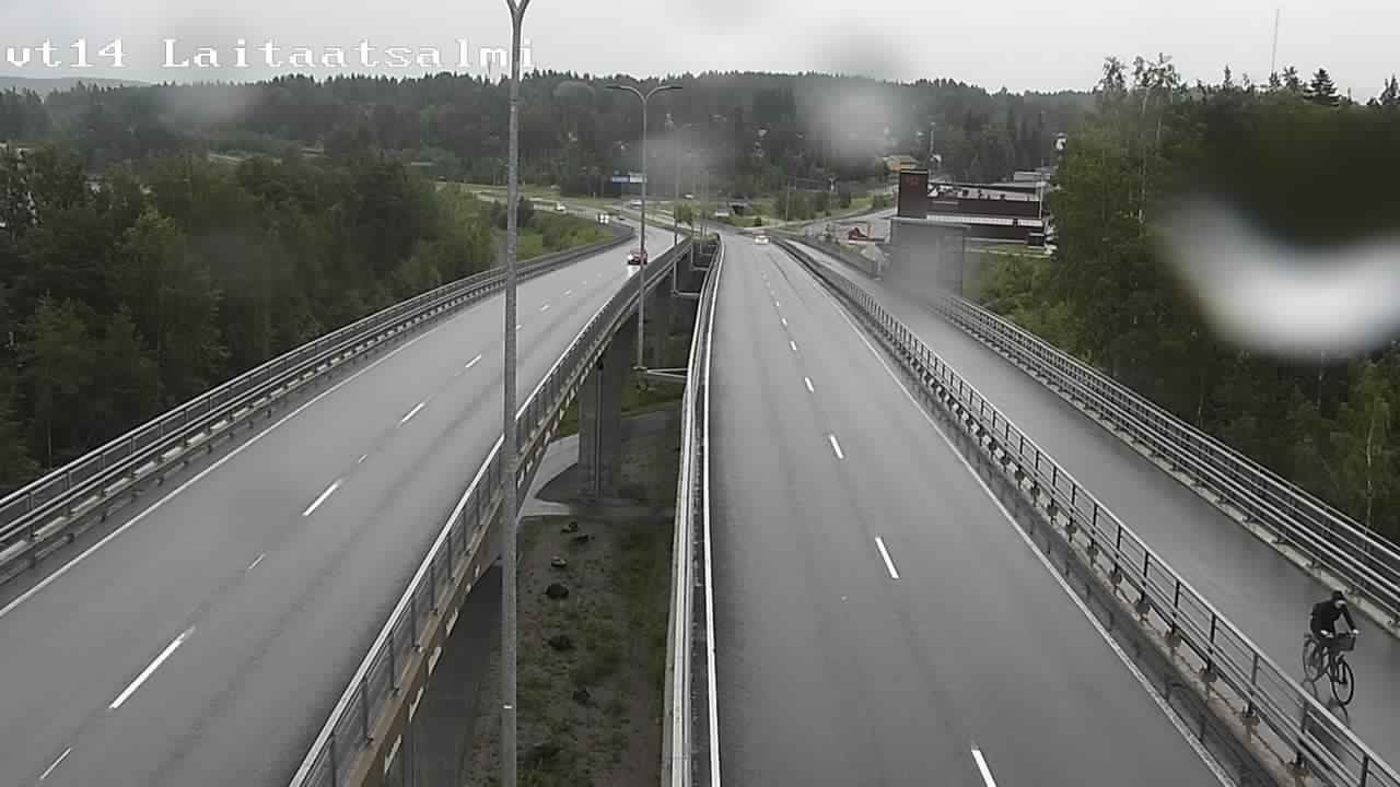 Kelikamerat Kuva Tie 14 Savonlinna, Laitaatsalmi silta, Savonlinna, Etelä-Savo