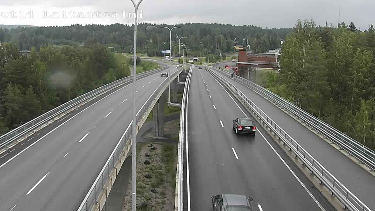 Weather Camera Image Road 14 Savonlinna, Laitaatsalmi, Savonlinna, Etelä-Savo