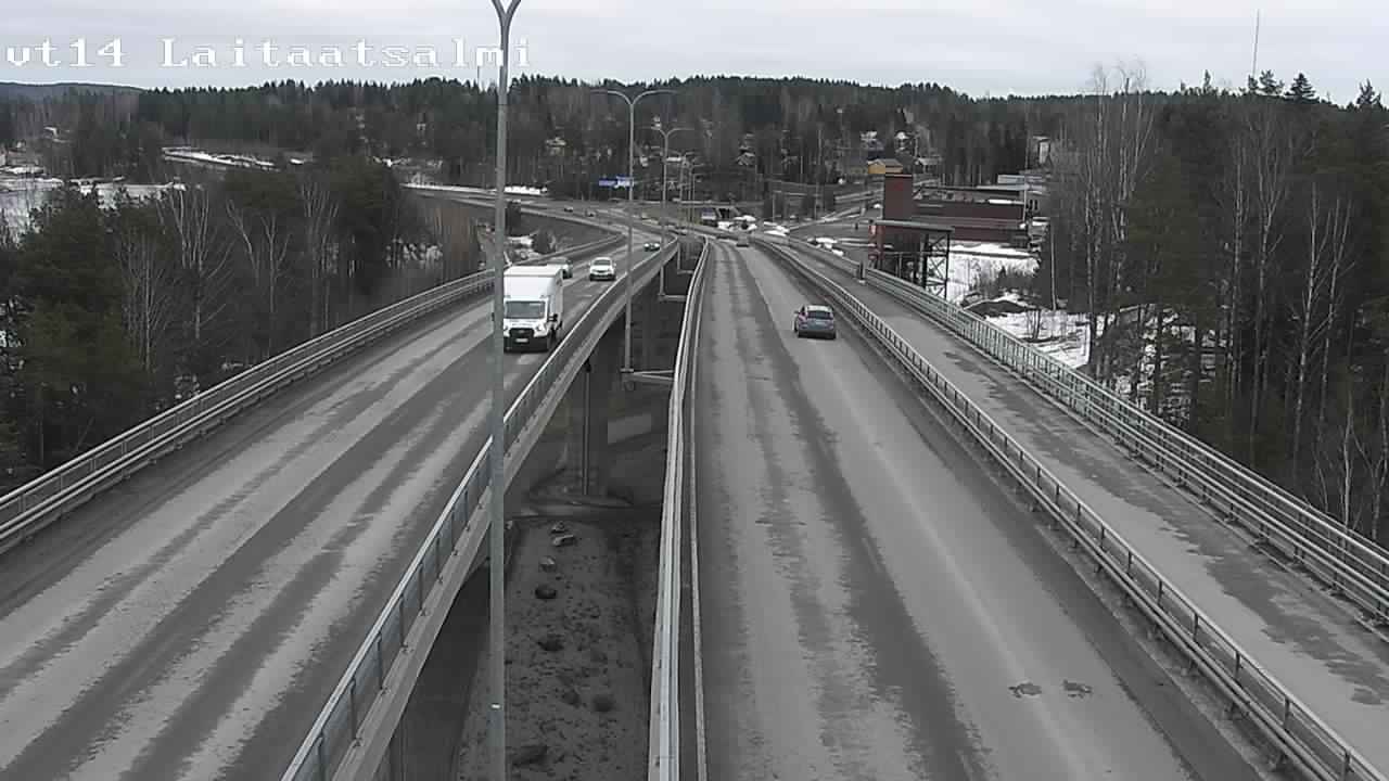 Kelikamerat Kuva Tie 14 Savonlinna, Laitaatsalmi silta, Savonlinna, Etelä-Savo
