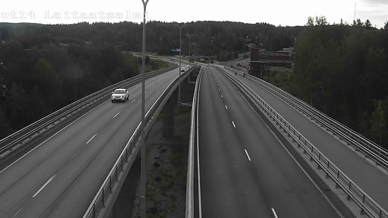 Weather Camera Image Road 14 Savonlinna, Laitaatsalmi, Savonlinna, Etelä-Savo