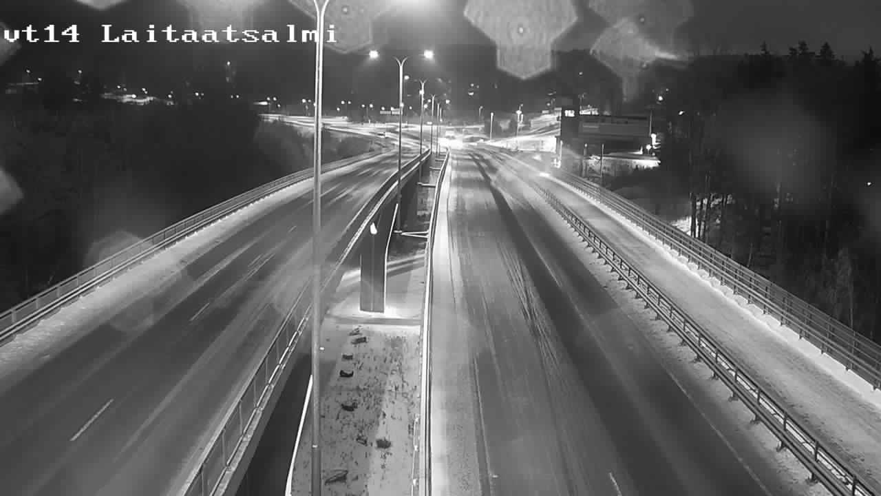 Weather Camera Image Väg 14 Nyslott, Laitaatsalmi, Savonlinna, Etelä-Savo