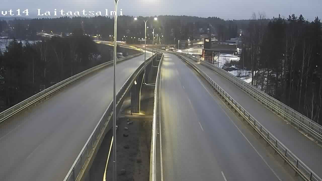 Kelikamerat Kuva Tie 14 Savonlinna, Laitaatsalmi silta, Savonlinna, Etelä-Savo