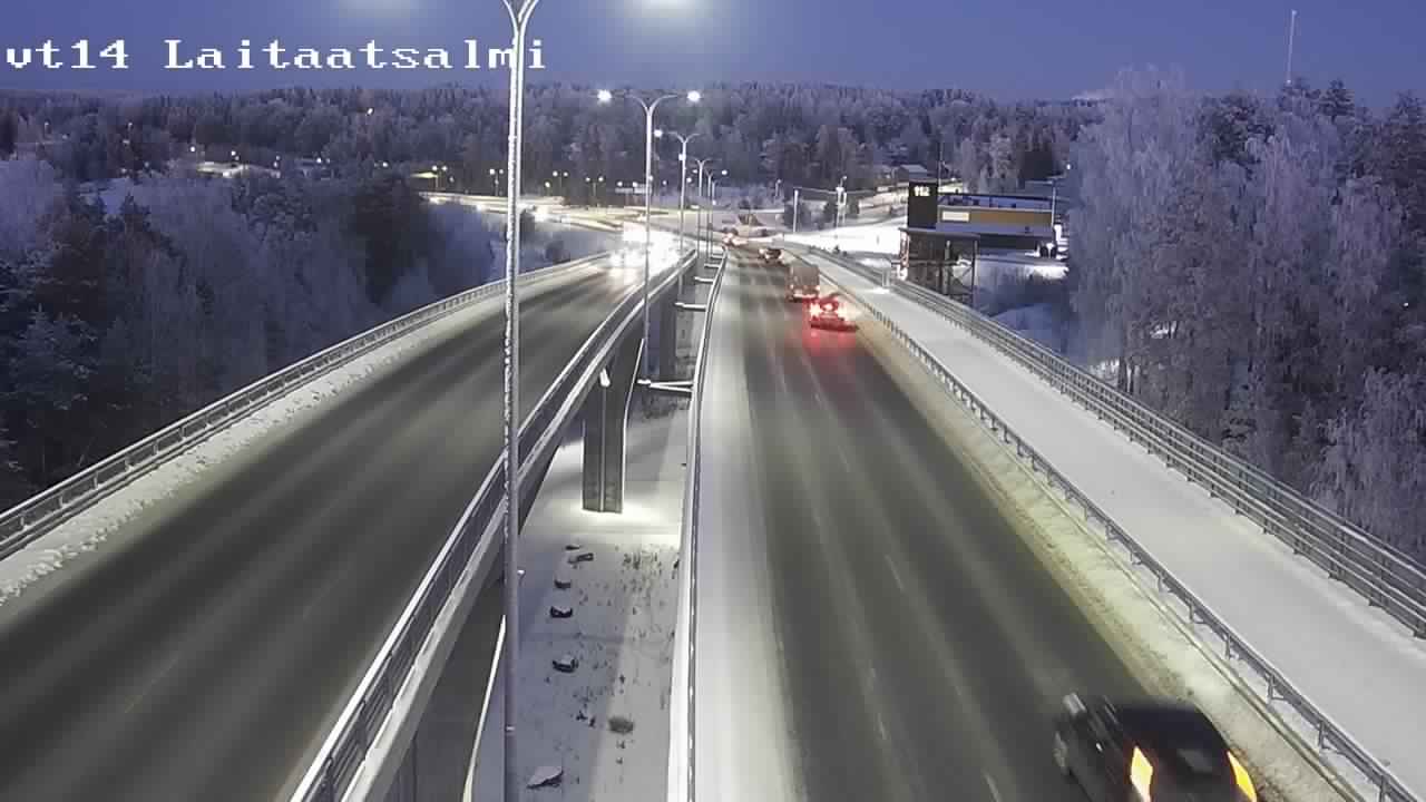 Kelikamerat Kuva Tie 14 Savonlinna, Laitaatsalmi silta, Savonlinna, Etelä-Savo