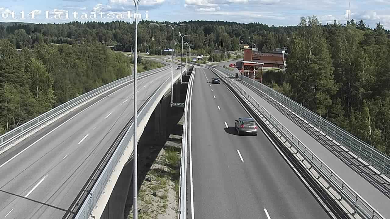 Kelikamerat Kuva Tie 14 Savonlinna, Laitaatsalmi silta, Savonlinna, Etelä-Savo