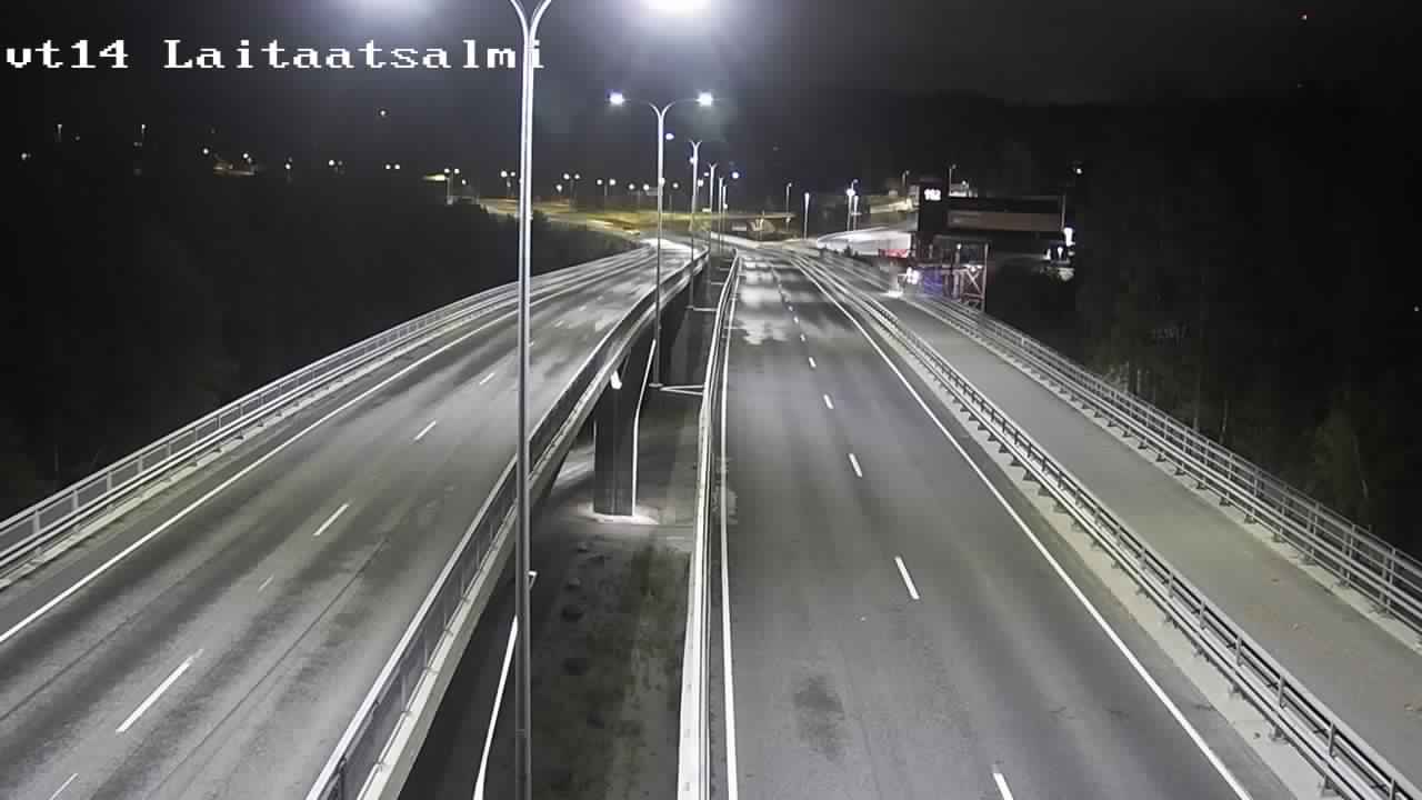 Weather Camera Image Väg 14 Nyslott, Laitaatsalmi, Savonlinna, Etelä-Savo
