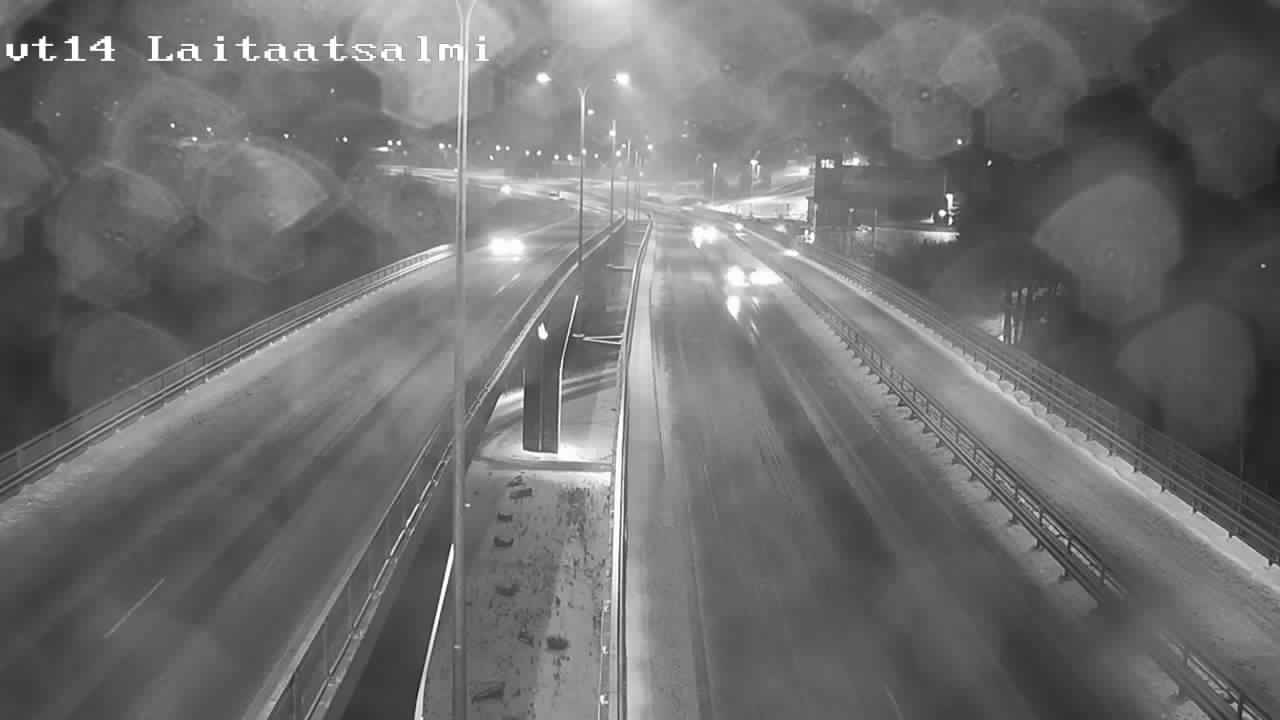 Weather Camera Image Väg 14 Nyslott, Laitaatsalmi, Savonlinna, Etelä-Savo