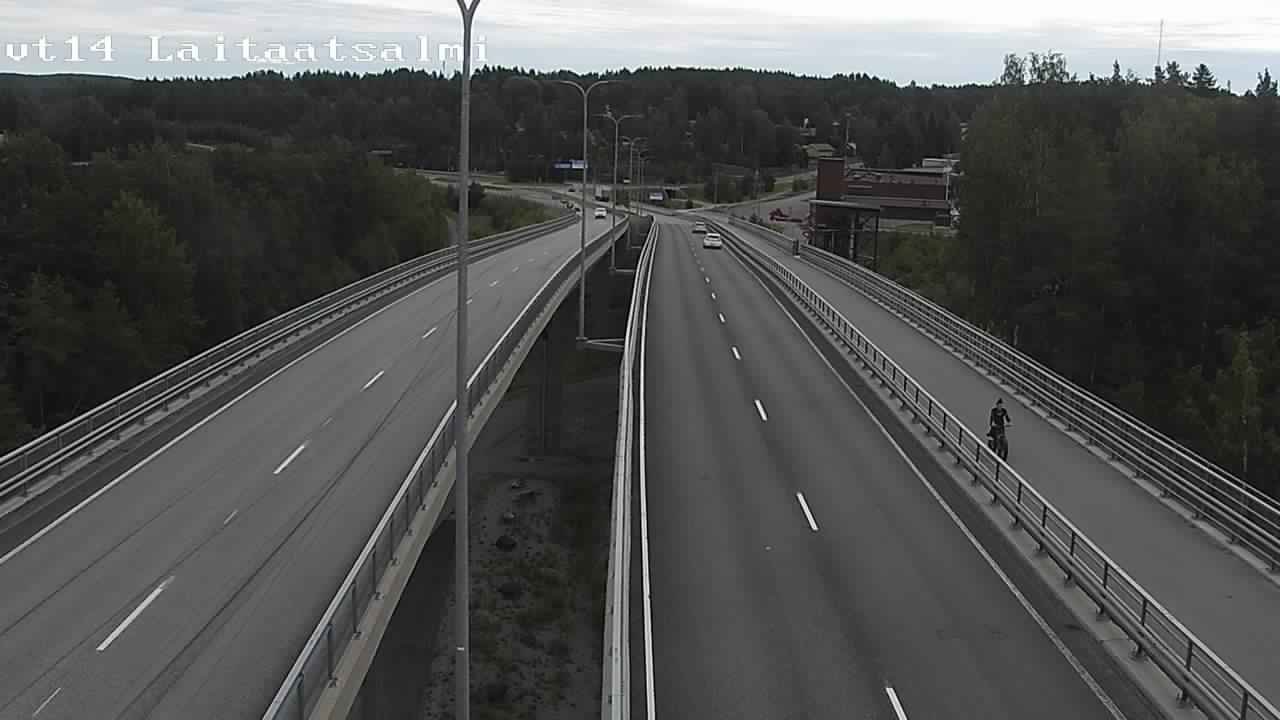 Weather Camera Image Road 14 Savonlinna, Laitaatsalmi, Savonlinna, Etelä-Savo