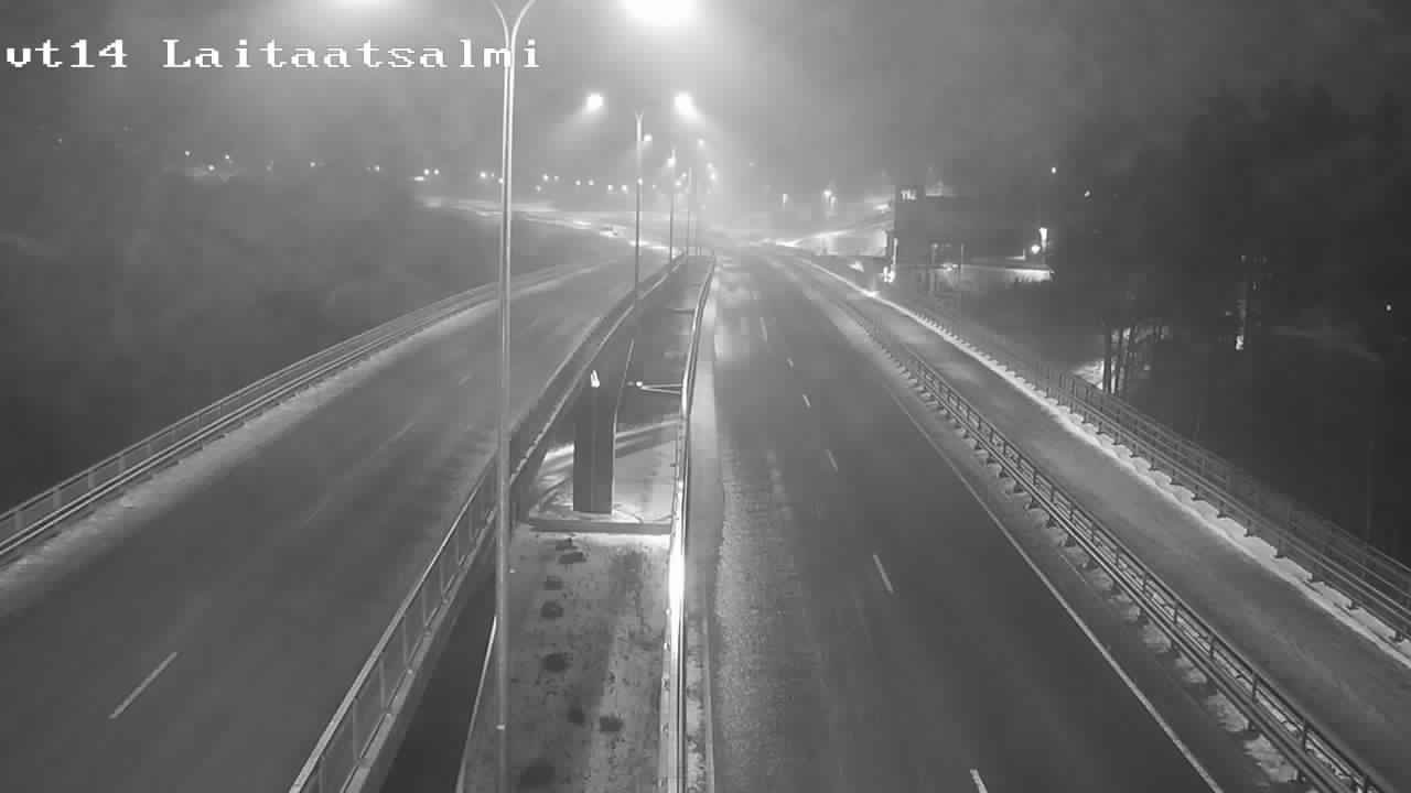 Weather Camera Image Väg 14 Nyslott, Laitaatsalmi, Savonlinna, Etelä-Savo