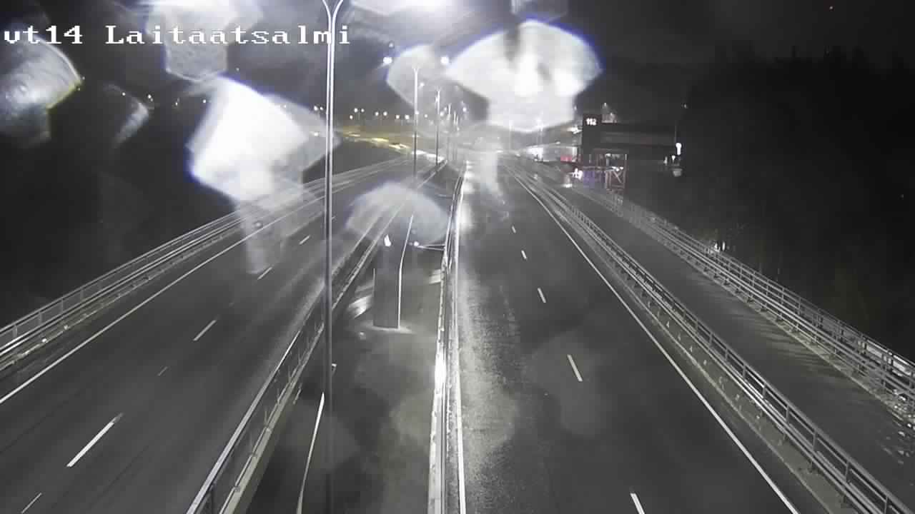 Weather Camera Image Väg 14 Nyslott, Laitaatsalmi, Savonlinna, Etelä-Savo