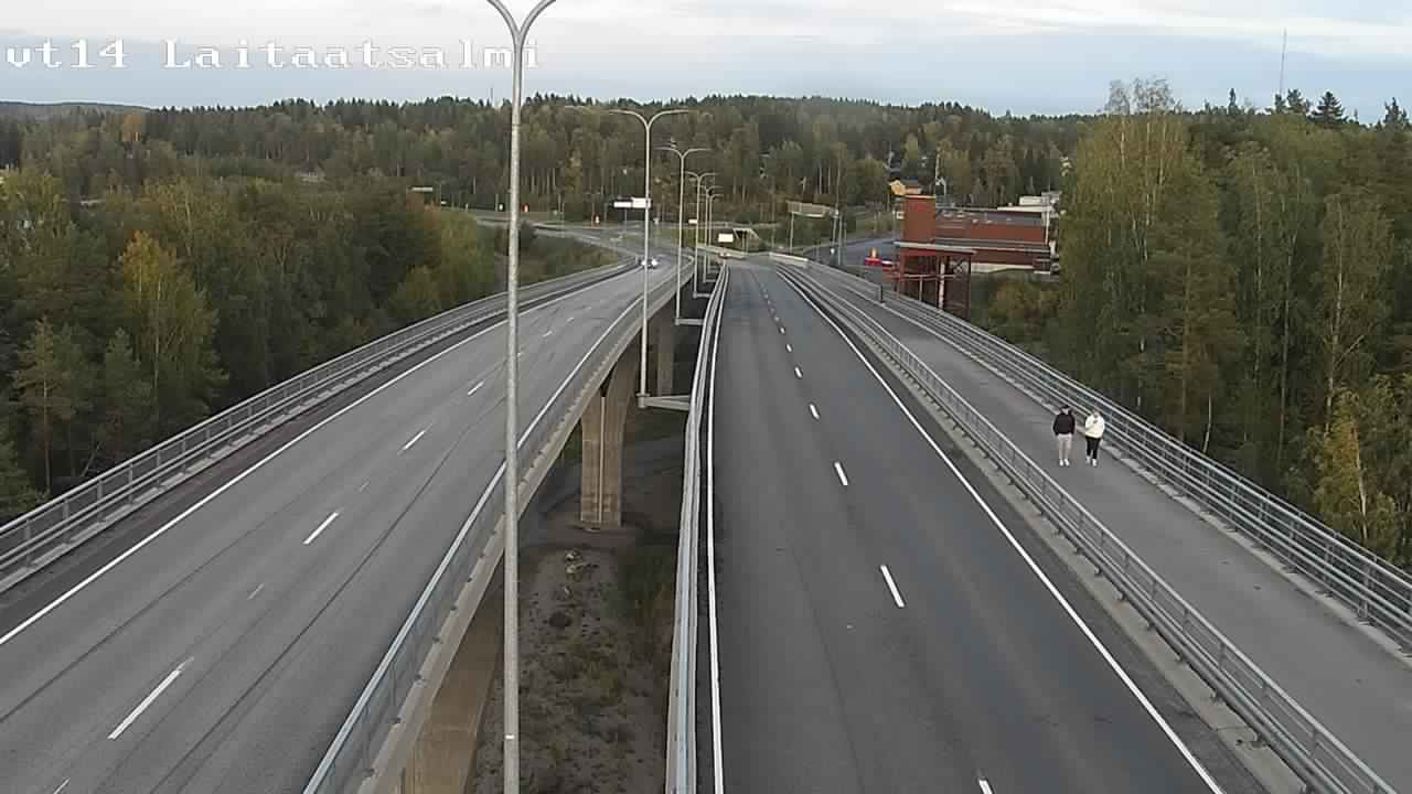 Weather Camera Image Väg 14 Nyslott, Laitaatsalmi, Savonlinna, Etelä-Savo