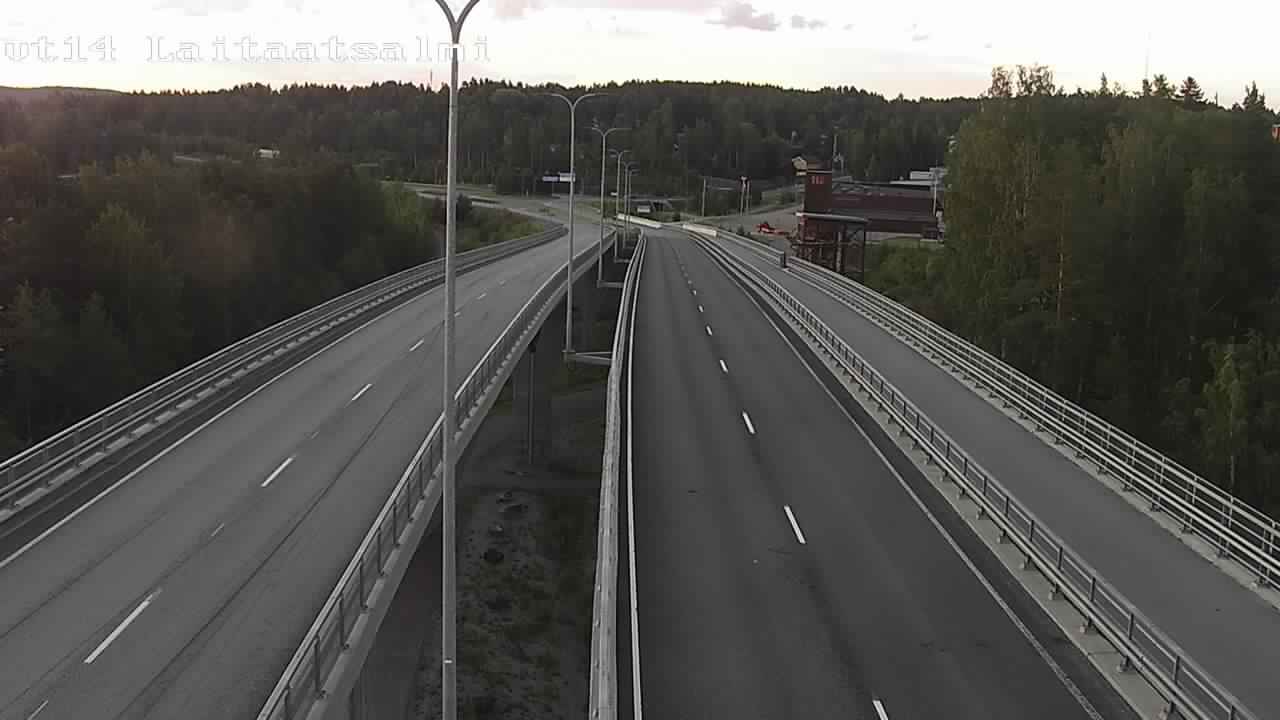 Kelikamerat Kuva Tie 14 Savonlinna, Laitaatsalmi silta, Savonlinna, Etelä-Savo