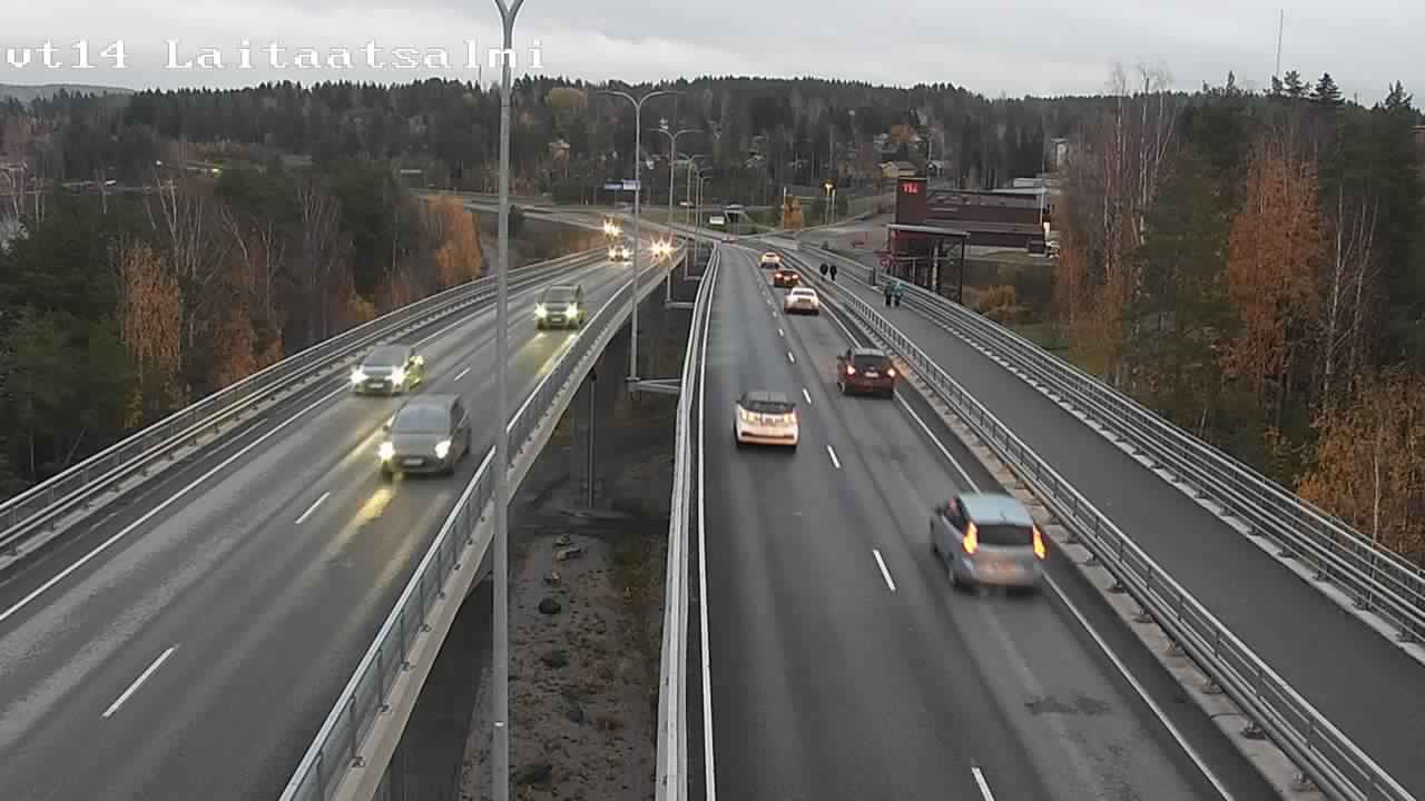 Kelikamerat Kuva Tie 14 Savonlinna, Laitaatsalmi silta, Savonlinna, Etelä-Savo