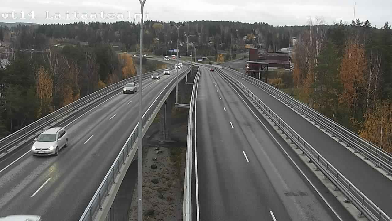 Kelikamerat Kuva Tie 14 Savonlinna, Laitaatsalmi silta, Savonlinna, Etelä-Savo